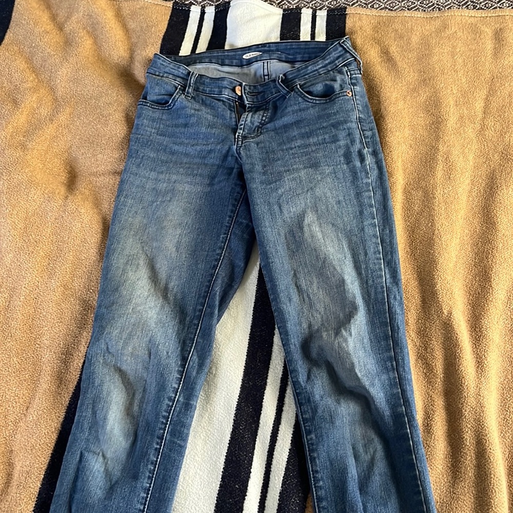 Blue jeans, size 0 women